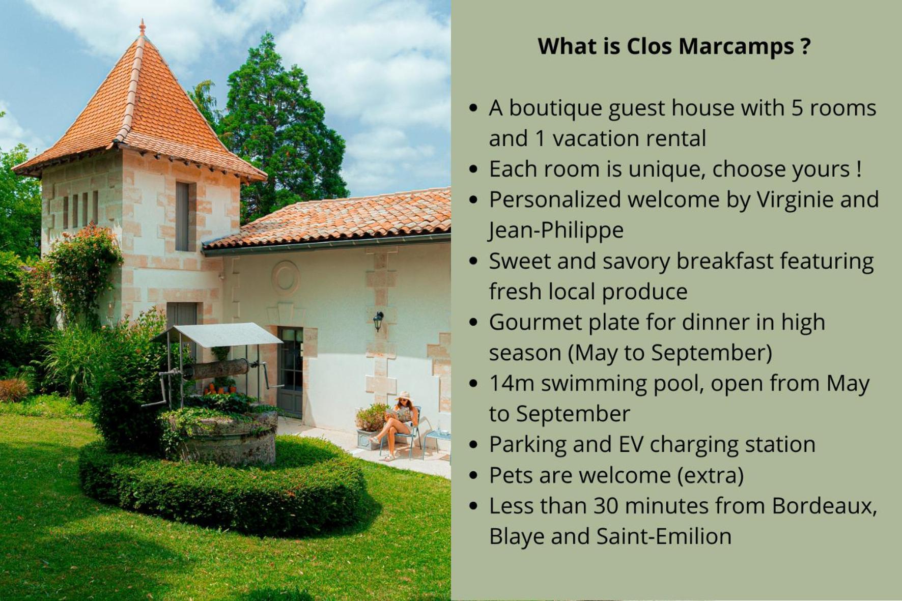 Clos Marcamps - Teritoria Prignac-et-Marcamps Exterior photo