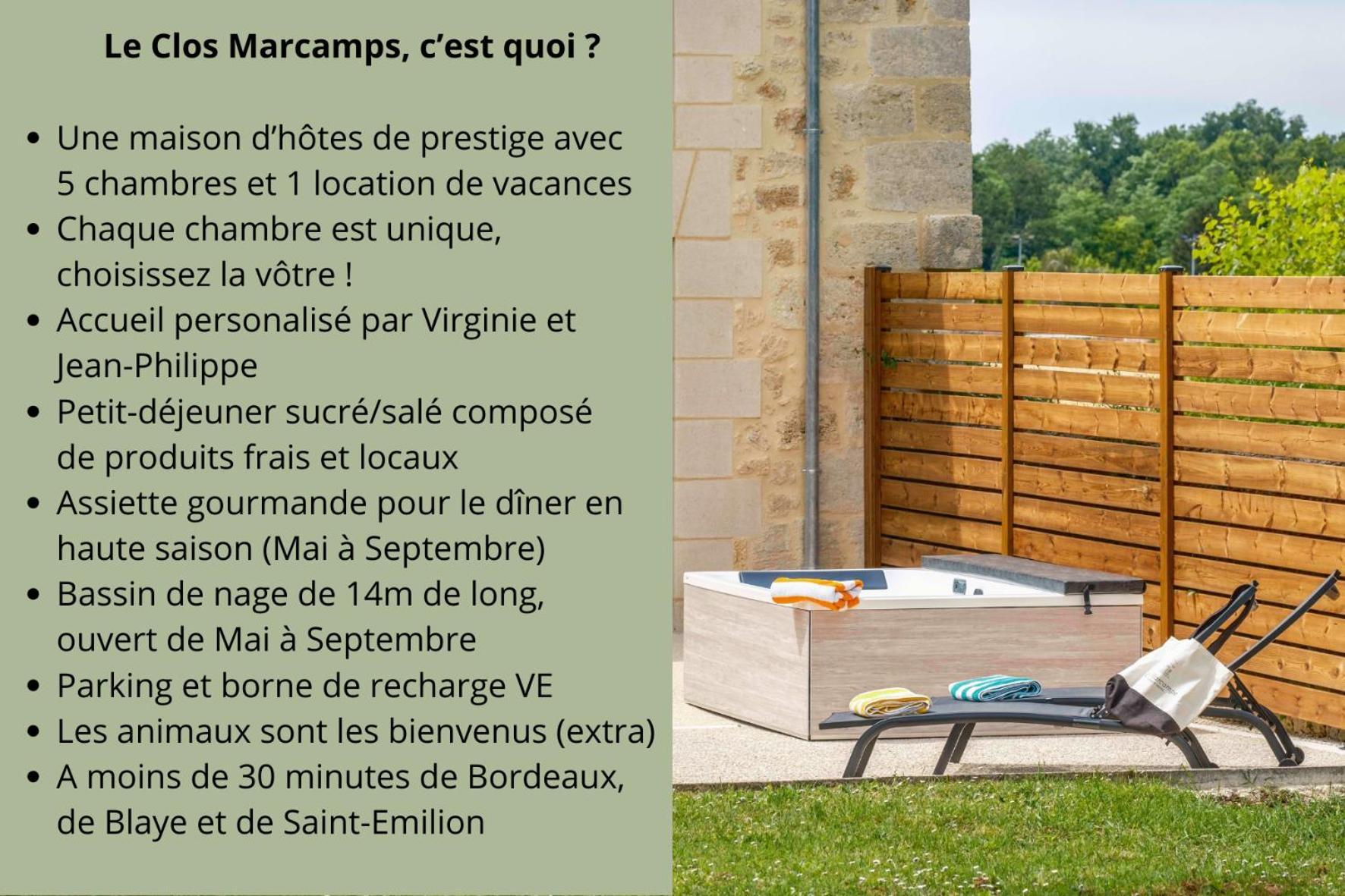 Clos Marcamps - Teritoria Prignac-et-Marcamps Exterior photo